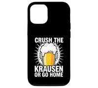 Carcasa para iPhone 12/12 Pro Craft Beer Homebrewer Crush The Krausen Or Go Home
