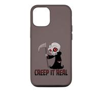 Carcasa para iPhone 12/12 Pro Creep It Real Cute Grim Reaper
