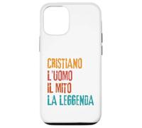 Carcasa para iPhone 12/12 Pro Cristiano L'Uomo Il Mito La Leggenda Festa di Compleanno