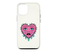 Carcasa para iPhone 12/12 Pro Crying Heart Tattoo - Traditional Old School Tattooed Inked