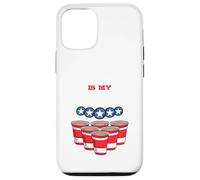 Carcasa para iPhone 12/12 Pro Cualquier Agujero es mi Objetivo: Juego de Fiesta Pong, Beirut Uni/College