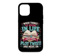 Carcasa para iPhone 12/12 Pro Cuando Las Cosas Van Mal en la Vida, Simplemente grita Trama Twist