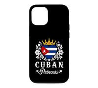 Carcasa para iPhone 12/12 Pro Cuban Princess Cuba Flag Proud Cuban Girl