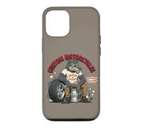 Carcasa para iPhone 12/12 Pro Custom Motorcycles Lowbrow Wolf Rockabilly 1950s Biker