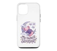 Carcasa para iPhone 12/12 Pro Cute Axolotl My Favorite Sleepshirt Kawaii Teen Pajama