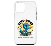 Carcasa para iPhone 12/12 Pro Cute Dino Baby Cartoon Illustration for Kids