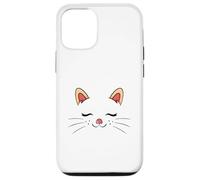 Carcasa para iPhone 12/12 Pro Cute Sleepy Cat Face Adorable Feline Kitty Lover