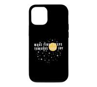 Carcasa para iPhone 12/12 Pro Da los Primeros Pasos hacia tu alegría Night Sky Cita Positiva