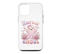 Carcasa para iPhone 12/12 Pro Daddy'S Lil' Ghoul Funny Pastel Pink Ghost Halloween Graphic