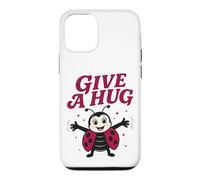 Carcasa para iPhone 12/12 Pro Dale un Abrazo a Ladybug, Feliz y Divertido último día de Verano Escolar