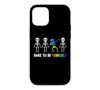 Carcasa para iPhone 12/12 Pro Dare to Be Yourself Shirt | Cute LGBT Pride T-Shirt