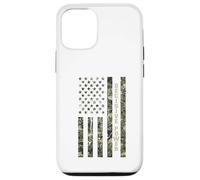 Carcasa para iPhone 12/12 Pro Decisive Power USA American Flag Camouflage Distressed