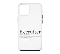 Carcasa para iPhone 12/12 Pro Definición de reclutador Contratación Divertida Adquisición de Talento de recursos Humanos