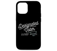 Carcasa para iPhone 12/12 Pro Designated Voter Democracy Voting Gift For Registered Voters