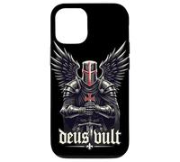 Carcasa para iPhone 12/12 Pro Deus Vult Cruzadas de Caballeros Templarios Medievales