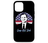 Carcasa para iPhone 12/12 Pro Día del Presidente George H.W. Bush 41er Presidente 1989-1993