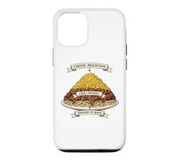Carcasa para iPhone 12/12 Pro Diagrama de montaña de Queso Espagueti anatomía del Chile de Cincinnati