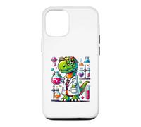 Carcasa para iPhone 12/12 Pro Dinosaurio científico Divertido, Dinosaurio científico Inteligente, Escuela Infantil