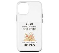 Carcasa para iPhone 12/12 Pro Dios aún no ha Terminado Fe sobre el Miedo Siempre Mensajes bíblicos Esperanza