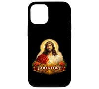 Carcasa para iPhone 12/12 Pro Dios es Amor - Jesús Cristiano