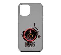 Carcasa para iPhone 12/12 Pro Disco de Vinilo Retro de música para el corazón