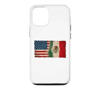 Carcasa para iPhone 12/12 Pro Diseño de Bandera Vintage de la Amistad de Estados Unidos y