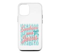 Carcasa para iPhone 12/12 Pro Diseño de Sunshine and Jesus Christian Beach Faith