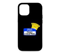 Carcasa para iPhone 12/12 Pro Disfraz de Halloween fácil con Texto en inglés «My Name Is Prince»