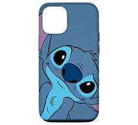 Carcasa para iPhone 12/12 Pro Disney Lilo and Stitch Cute Stitch Face Gris pizarra