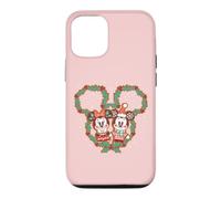 Carcasa para iPhone 12/12 Pro Disney Mickey & Minnie Cute Christmas Gingerbread Cookies