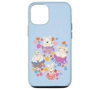 Carcasa para iPhone 12/12 Pro Disney Winnie the Pooh Spring Easter Friendly Flower Faces