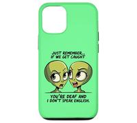 Carcasa para iPhone 12/12 Pro Divertida Ropa de Humor de Guilty Alien Duo, Solo Recuerda los dichos
