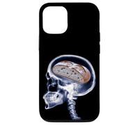 Carcasa para iPhone 12/12 Pro Divertido Amante del Pan De Masa Madre Xray Cerebro Hornear Meme