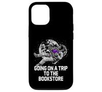 Carcasa para iPhone 12/12 Pro Divertido Humor de Gusano de Biblioteca Going on a Trip to The Bookstore