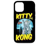 Carcasa para iPhone 12/12 Pro Divertido Kitty Kong Peluche Monstruo Gatito Gato Atigrado