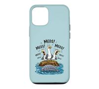 Carcasa para iPhone 12/12 Pro Divertido píldora Bug Meds Gaviota Grito Enfermera Juego de Palabras Médico Humor