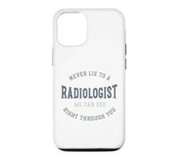Carcasa para iPhone 12/12 Pro Divertido Radiología Juego de Palabras Radiólogo Humor