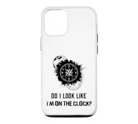 Carcasa para iPhone 12/12 Pro Do I Look Like I'm On The Clock Funny Sarcastic Saying
