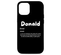 Carcasa para iPhone 12/12 Pro Donald Definition Personalized Trump Name Costume For Donald