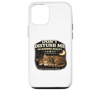 Carcasa para iPhone 12/12 Pro Dont Disturb Me Ignoring Reality Cat Lovers Experto Divertido