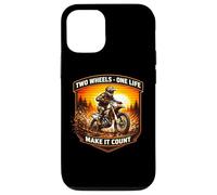 Carcasa para iPhone 12/12 Pro Dos Ruedas One Life Make It Count Dirt Bike Rider Moto