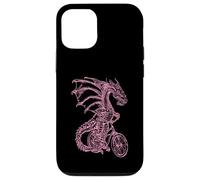 Carcasa para iPhone 12/12 Pro Dragon Cycling Bicycle - Bicicleta Divertida para Montar en Bicicleta