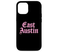 Carcasa para iPhone 12/12 Pro East Austin Texas 512 737 Activismo artístico Mexicano Americano Rosa