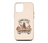 Carcasa para iPhone 12/12 Pro El Cairo Egipto Bigfoot UFO Conspiración Humor