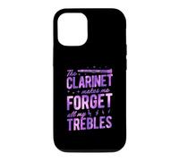 Carcasa para iPhone 12/12 Pro El Clarinete me Hace Olvidar Todos mis Agudos