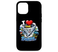 Carcasa para iPhone 12/12 Pro El Divertido Cazador de tormentas I Heart The Swirl