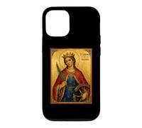 Carcasa para iPhone 12/12 Pro Elegant Catholic Icon of St. Catherine of Alexandria