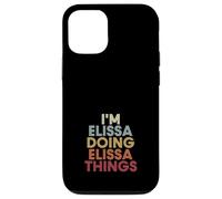 Carcasa para iPhone 12/12 Pro Elissa Name Elissa Personalized Name First Given