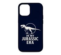 Carcasa para iPhone 12/12 Pro En mi era jurásica, Divertidos fósiles prehistóricos de Dinosaurios T-Rex