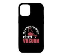 Carcasa para iPhone 12/12 Pro En una relación seria con mi Aspirador Funny Vacuumlogists